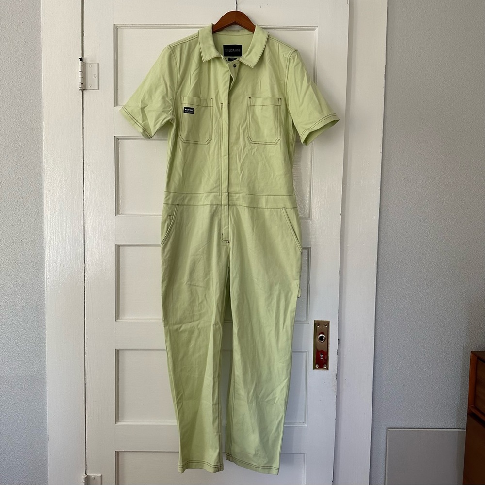 Wildfang Essential Coverall — Lime Green